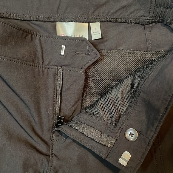 Athleta Black‎ Palisade Outdoor Pant Size 6 - Picture 2 of 7